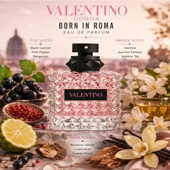 عطر ادکلن والنتینو دونا بورن این روما 100 میل